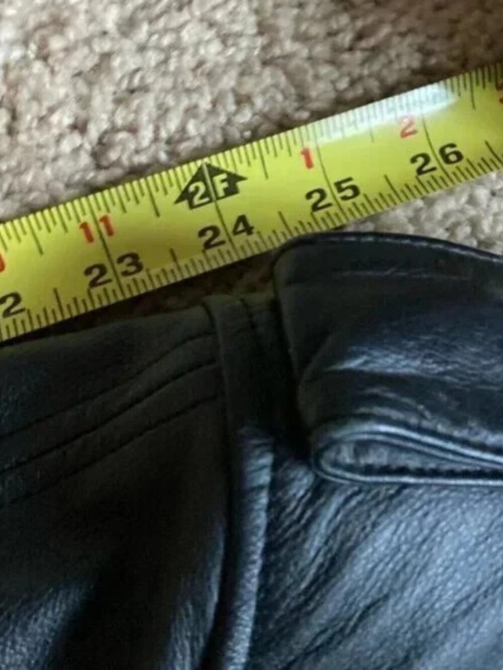 Vintage Harley Davidson Leather Jacket Size Medium Biker Moto Motorcycle - Picture 8 of 14